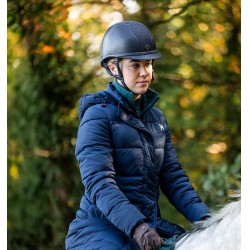 Abrigo largo acolchado Horseware Verve para mujer Marino Azul marino