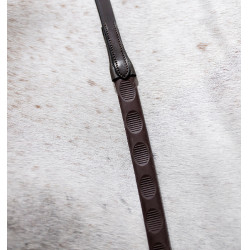 Riendas Horseware con agarre de pulgar de caucho Castaño Marr&amp;amp;amp;oacute;n