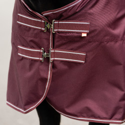 Manta de paddock Imperial Riding Basic sin cubrecuello de forro polar Rojo profundo Manta de paddock Imperial Riding Basic sin cubrecuello de forro polar Rojo profundo