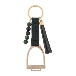 Llavero HV Polo Rubia estribos Verde pato