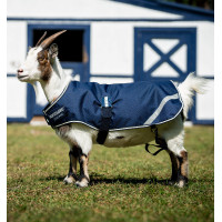 Manta Horseware para cabra 100 g Azul delfín / marino