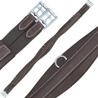 Cincha anatómica de salto Canter Castaño Marr&amp;amp;oacute;n