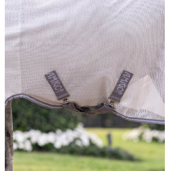 Manta antimoscas para poni Amigo® Bug Rug Plus Plata / gris titanio / plata
