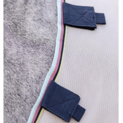 Manta antimoscas para poni Amigo® Bug Rug Plus Plata / limón / marino / rosa / azul Manta antimoscas para poni Amigo® Bug Rug Plus Plata / limón / marino / rosa / azul