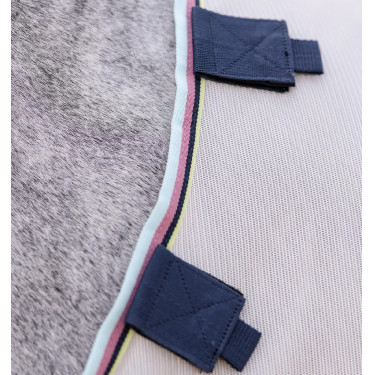 Manta antimoscas para poni Amigo® Bug Rug Plus Plata / limón / marino / rosa / azul Manta antimoscas para poni Amigo® Bug Rug Plus Plata / limón / marino / rosa / azul