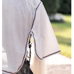 Manta antimoscas para poni Amigo® Bug Rug Plus Plata / limón / marino / rosa / azul Manta antimoscas para poni Amigo® Bug Rug Plus Plata / limón / marino / rosa / azul