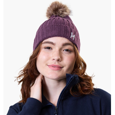 Gorro de punto Horseware Aura Violeta celeste