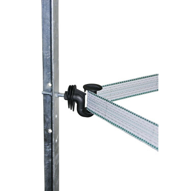 Aislador de cinta angular Cavallo AKO de 40 mm por 10 Aislador de cinta angular Cavallo AKO de 40 mm por 10