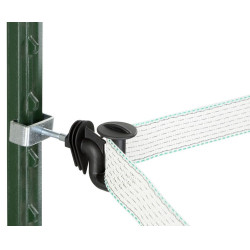 Aislador de cinta angular Cavallo AKO de 40 mm por 10 Aislador de cinta angular Cavallo AKO de 40 mm por 10