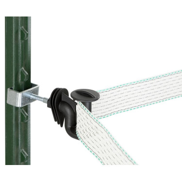 Aislador de cinta angular Cavallo AKO de 40 mm por 10 Aislador de cinta angular Cavallo AKO de 40 mm por 10
