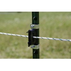 Aislandor cinta y cable angular T-Post AKO Aislandor cinta y cable angular T-Post AKO
