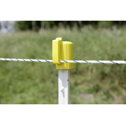 Aislador de cabeza AKO T-Post por 25 Amarillo