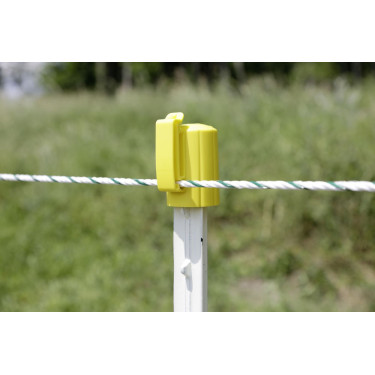 Aislador de cabeza AKO T-Post por 25 Amarillo