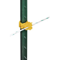 Aislador Pinlock AKO T-Post por 25 Amarillo