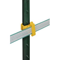 Aislador de cinta AKO T-Post por 25 Amarillo