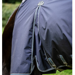 Manta Horseware Rambo Optimo Bundle 0g + Liner 200g Marino / tormenta / gris plateado Azul marino