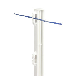 Poste de plástico con estribo AKO por 5 Poste de plástico con estribo AKO por 5