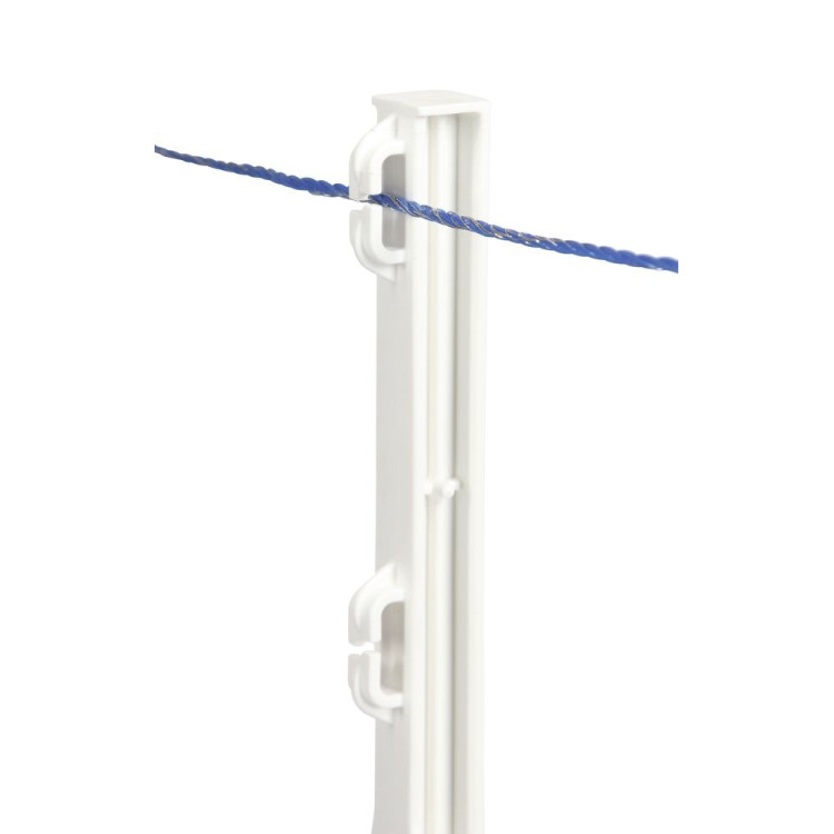 Poste de plástico con estribo AKO por 5 Poste de plástico con estribo AKO por 5