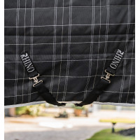 Manta de cuadra Horseware Rhino Original Vari-Layer 250g Marino a cuadros / índigo Azul marino Manta de cuadra Horseware Rhino Original Vari-Layer 250g Marino a cuadros / índigo Azul marino