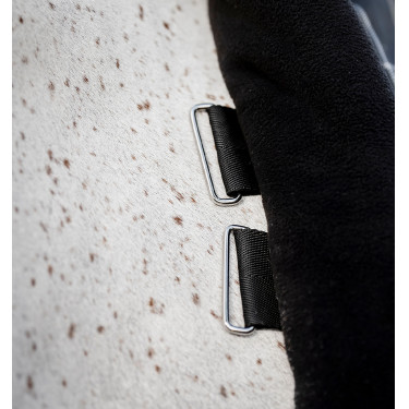 Manta de cuadra Horseware Rhino Original Vari-Layer 250g Negro / cuadros blanco gris