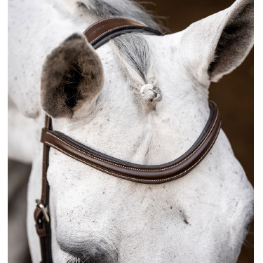 Brida Horseware Micklem Deluxe Competition Havana oscuro Marr&amp;amp;amp;oacute;n
