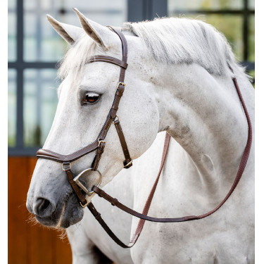 Brida Horseware Micklem Deluxe Competition Havana oscuro Marr&amp;amp;amp;oacute;n