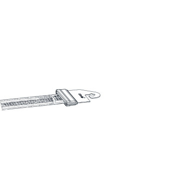 Asa de barrera con conector de cinta Litzclip® AKO Asa de barrera con conector de cinta Litzclip® AKO