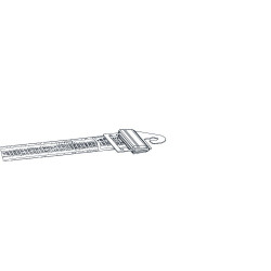 Asa de barrera con conector de cinta Litzclip® AKO Asa de barrera con conector de cinta Litzclip® AKO