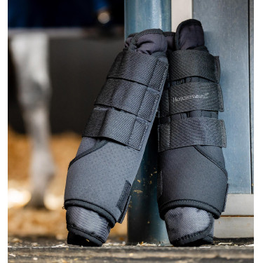 Protectores de cuadra Horseware® Pro Bamboo Negro / negro