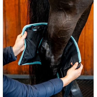 Protectores de corvejones Horseware Ice-Vibe Protectores de corvejones Horseware Ice-Vibe