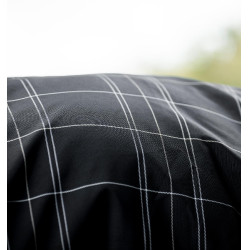 Manta Horseware Rhino Wug Vari-Layer 450g Negro / cuadros blanco gris