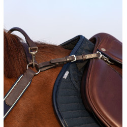 Pechopetral Horseware Micklem con martingala Castaño Marr&amp;amp;amp;oacute;n
