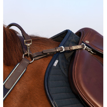 Pechopetral Horseware Micklem con martingala Castaño Marr&amp;amp;amp;oacute;n