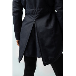 Plumífero calefactable largo Jadine Horze invierno Marino Azul marino