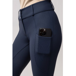 Pantalón de equitación térmico Horze Grand Prix Pro con grip integral para mujer