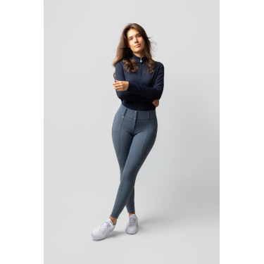 Pantalón de equitación térmico Horze Grand Prix Pro con grip integral para mujer Tiempo tormentoso Gris Pantalón de equitación térmico Horze Grand Prix Pro con grip integral para mujer Tiempo tormentoso Gris