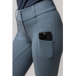 Pantalón de equitación térmico Horze Grand Prix Pro con grip integral para mujer Tiempo tormentoso Gris Pantalón de equitación térmico Horze Grand Prix Pro con grip integral para mujer Tiempo tormentoso Gris
