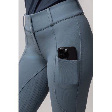Pantalón de equitación térmico Horze Grand Prix Pro con grip integral para mujer Tiempo tormentoso Gris Pantalón de equitación térmico Horze Grand Prix Pro con grip integral para mujer Tiempo tormentoso Gris