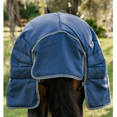 Manta de cuadra Horseware Rambo® Optimo 400g Marino / tormenta / gris plateado Azul marino Manta de cuadra Horseware Rambo® Optimo 400g Marino / tormenta / gris plateado Azul marino