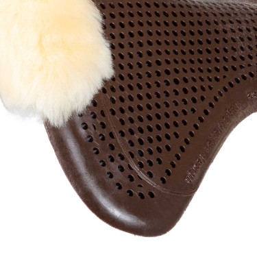 Amortiguador Acavallo Gel NS-S Classic-S recortado plano Marrón / borrego natural