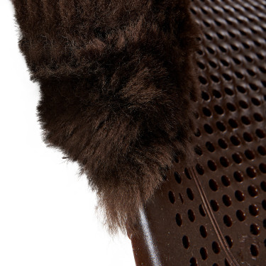 Amortiguador Acavallo Gel NS-S Classic-S recortado plano Marrón / oveja marrón