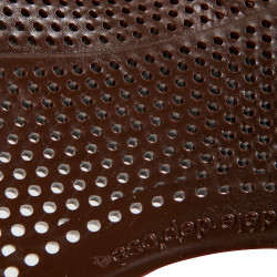 Amortiguador Acavallo Gel NS-S Classic-S recortado plano Marrón / oveja marrón