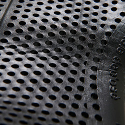 Amortiguador Acavallo Gel NS-S Classic-S recortado plano Negro / borrego natural