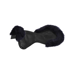 Amortiguador Acavallo Gel NS-S Classic-S recortado plano Negro / borreguillo azul