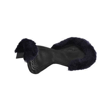 Amortiguador Acavallo Gel NS-S Classic-S recortado plano Negro / borreguillo azul