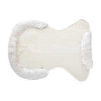 Amortiguador Acavallo Gel NS-S Classic-S recortado plano medio Transparente / borrego blanco