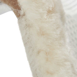 Amortiguador Acavallo Gel NS-S Classic-S recortado plano medio Transparente / borreguillo natural Amortiguador Acavallo Gel NS-S Classic-S recortado plano medio Transparente / borreguillo natural