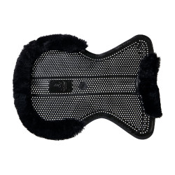 Amortiguador Acavallo Gel NS-S Classic-S recortado plano medio Negro / oveja negra