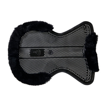Amortiguador Acavallo Gel NS-S Classic-S recortado plano medio Negro / oveja negra
