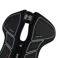 Amortiguador Acavallo Sublime impact 0 medio panel con cruz libre alzador delantero Negro